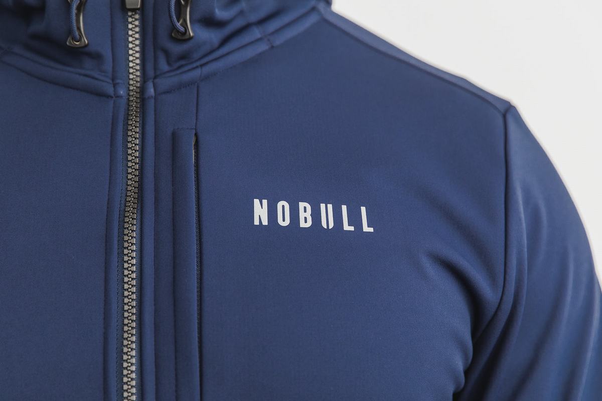 Nobull Softshell Jacka Herr Marinblå | EV5817094