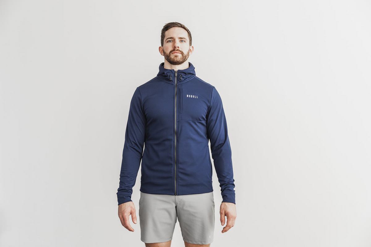 Nobull Softshell Jacka Herr Marinblå | EV5817094