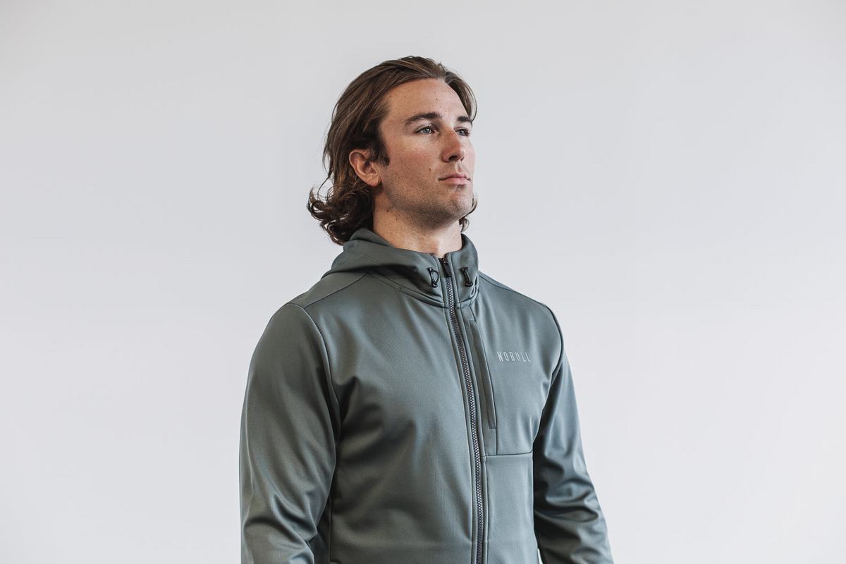 Nobull Softshell Jacka Herr Olivgröna | OJ6430719