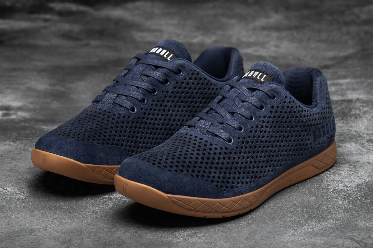 Nobull Suede Trainer Skor Dam Marinblå | MW4108352