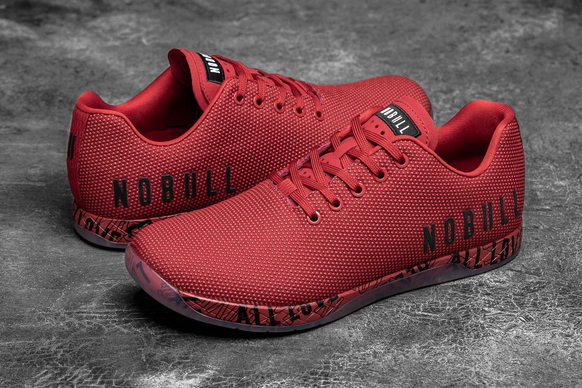 Nobull Superfabric All Love Trainer Skor Herr Röda | WI1629304