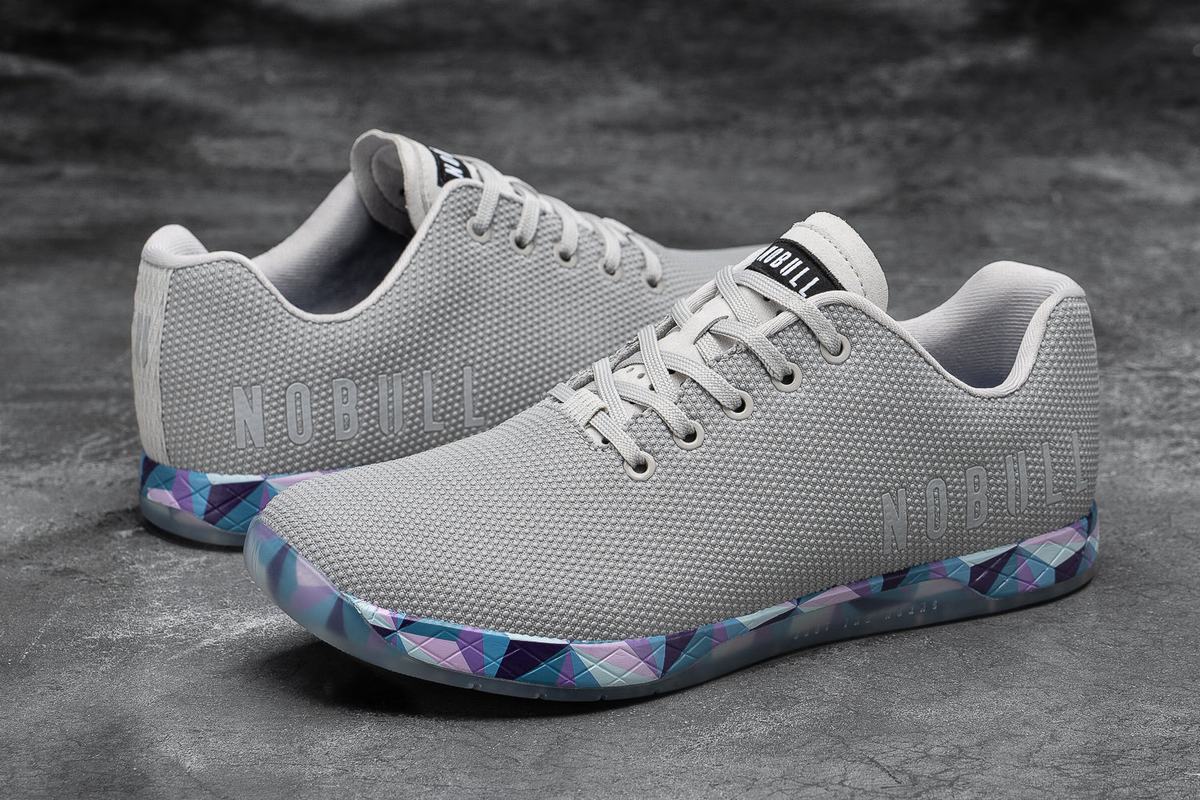 Nobull Superfabric Arctic Trainer Skor Dam Grå Blå | FV1542697