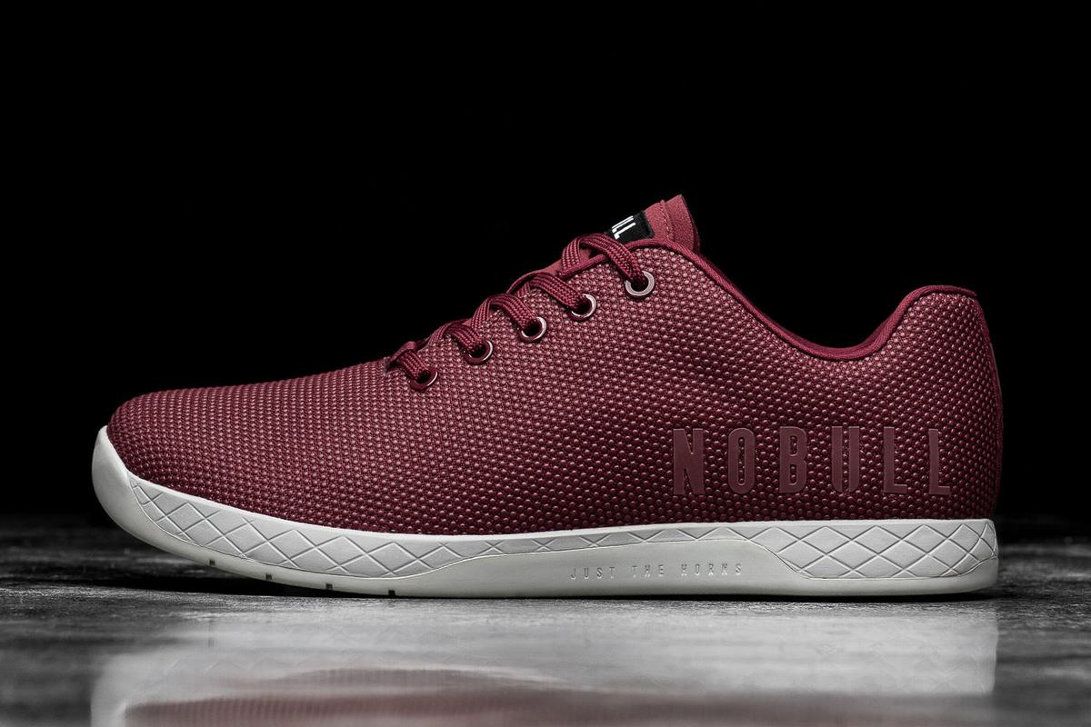 Nobull Superfabric Arctic Trainer Skor Dam Mörkröda | NO2173569