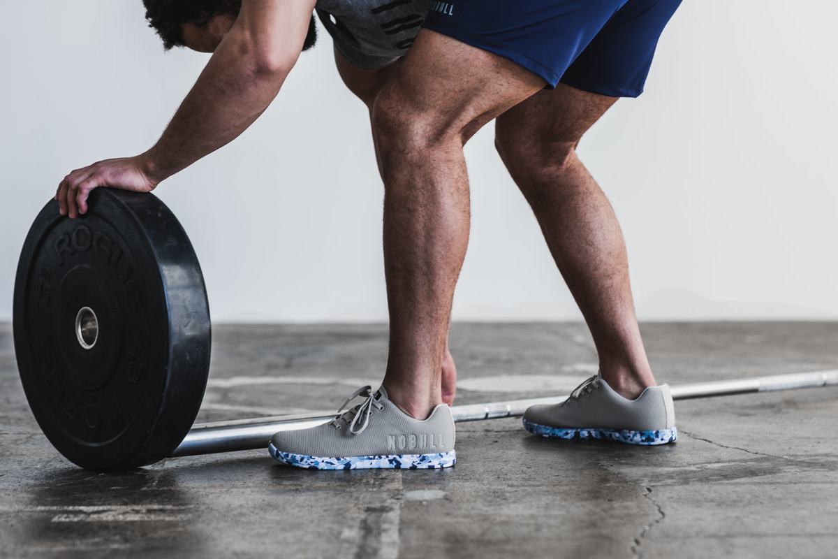 Nobull Superfabric Arctic Trainer Skor Herr Grå Blå | DU3061489