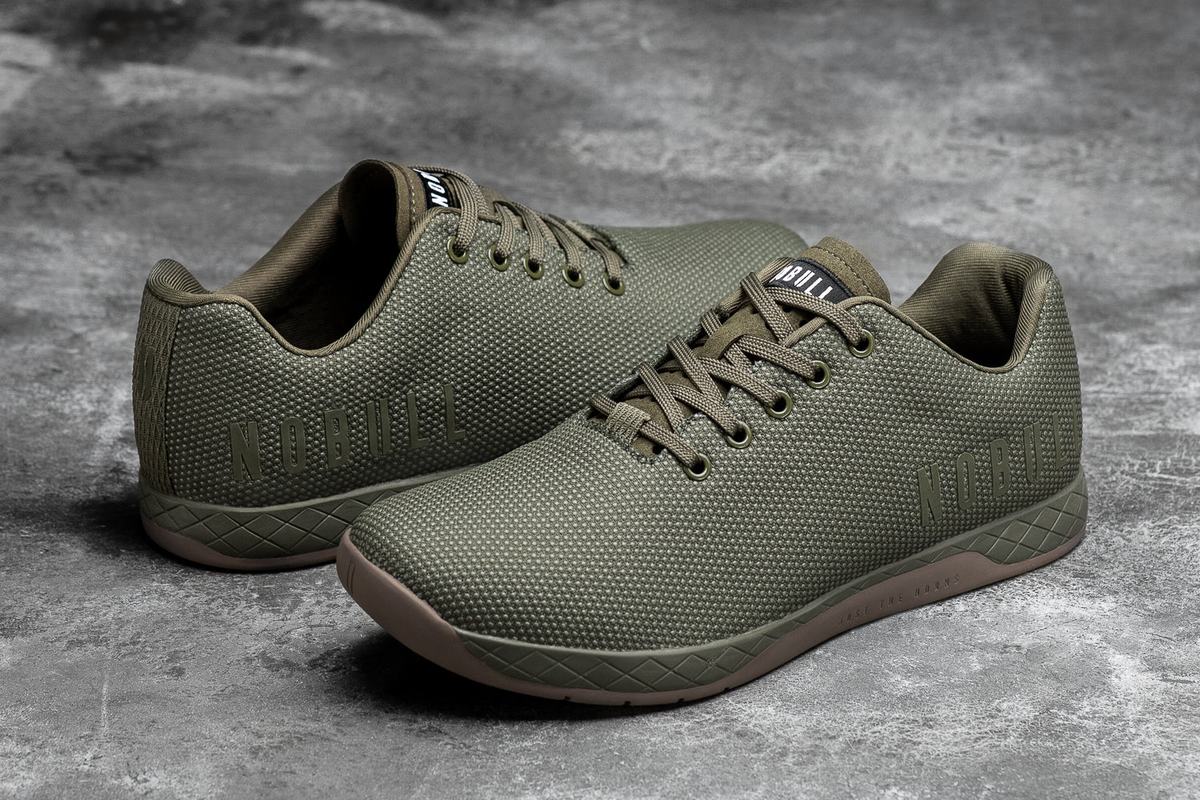 Nobull Superfabric Army Trainer Skor Dam Olivgröna | BY3764185