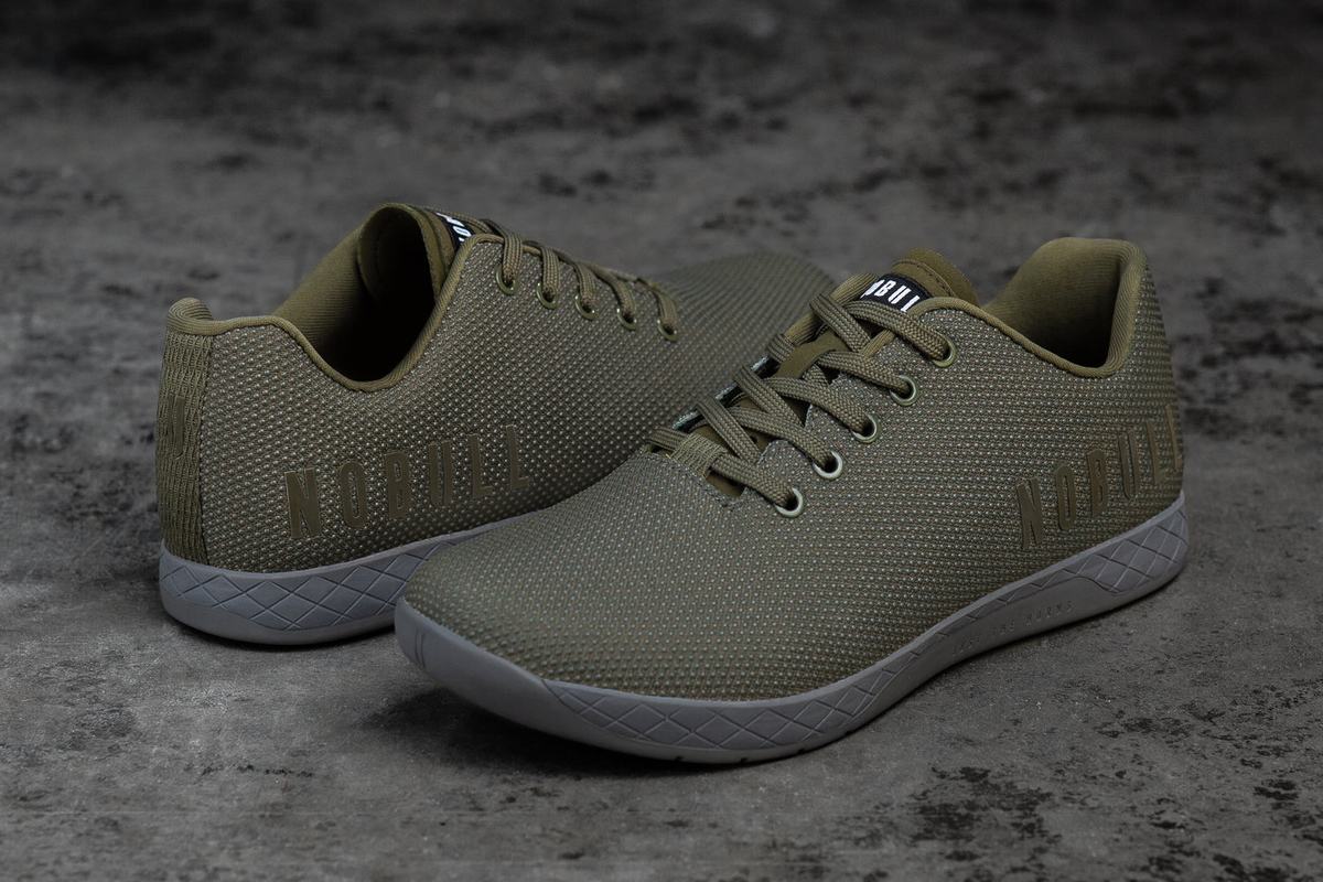 Nobull Superfabric Army Trainer Skor Dam Grå | LH2907645