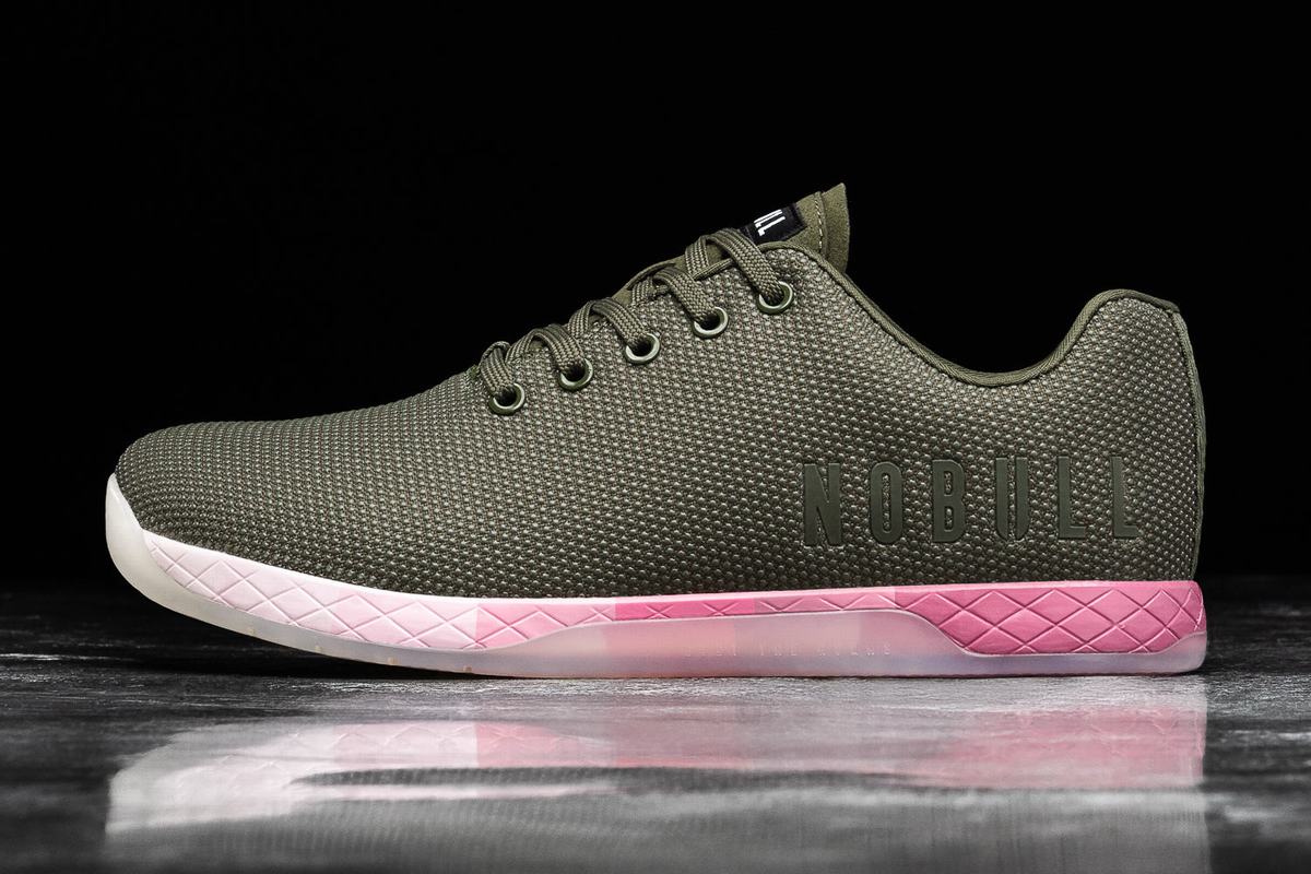 Nobull Superfabric Army Trainer Skor Herr Rosa | AN2901837