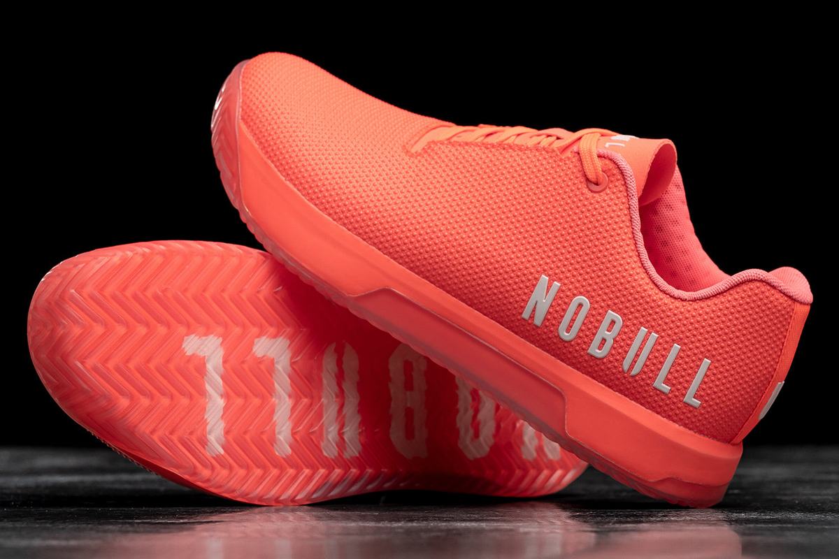 Nobull Superfabric Crossfit® Neon Trainer Crossfit Skor Herr Korall | LK3092587