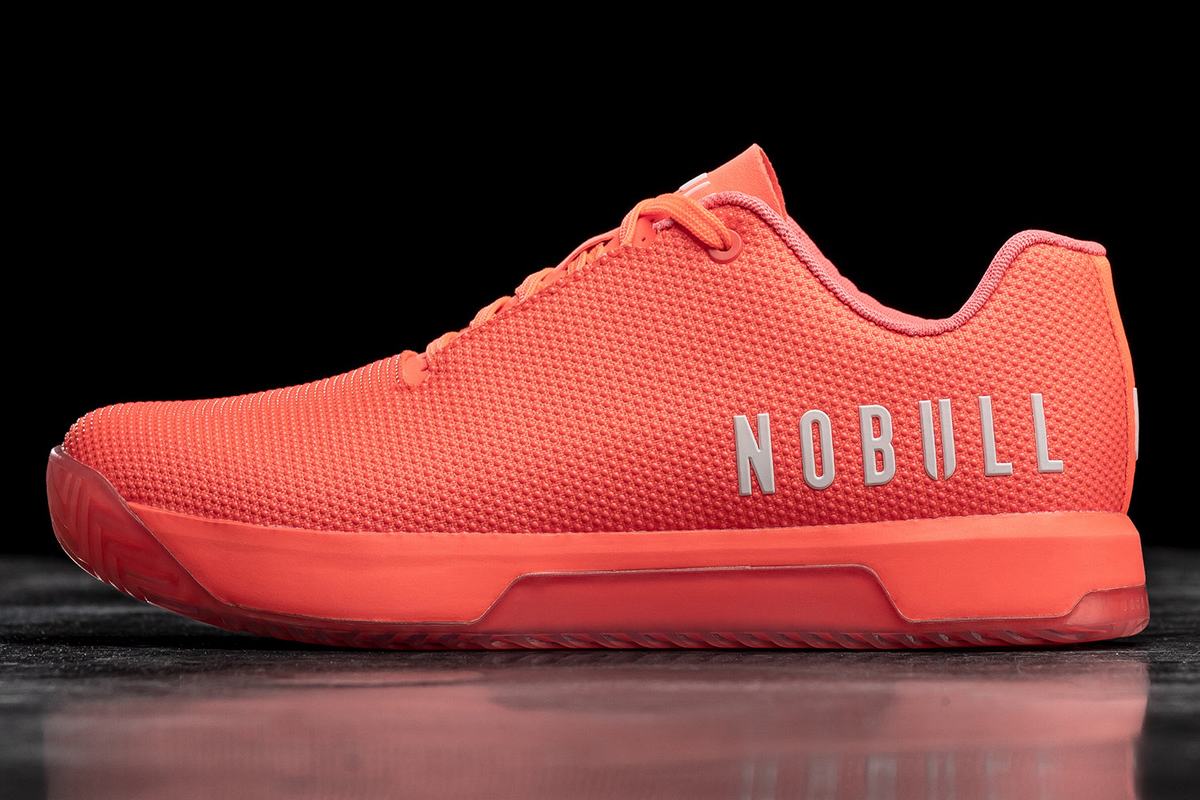 Nobull Superfabric Crossfit® Neon Trainer Crossfit Skor Herr Korall | LK3092587