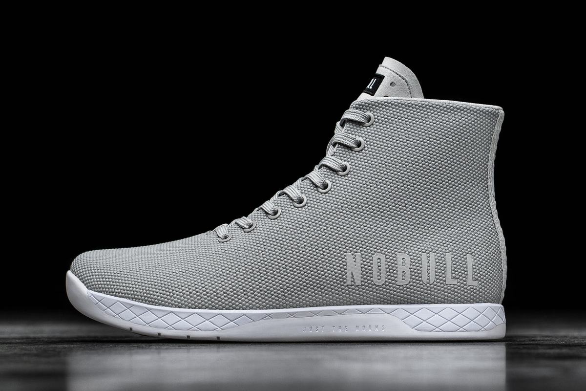 Nobull Superfabric High-Top Arctic Trainer Skor Herr Grå | RZ9164835