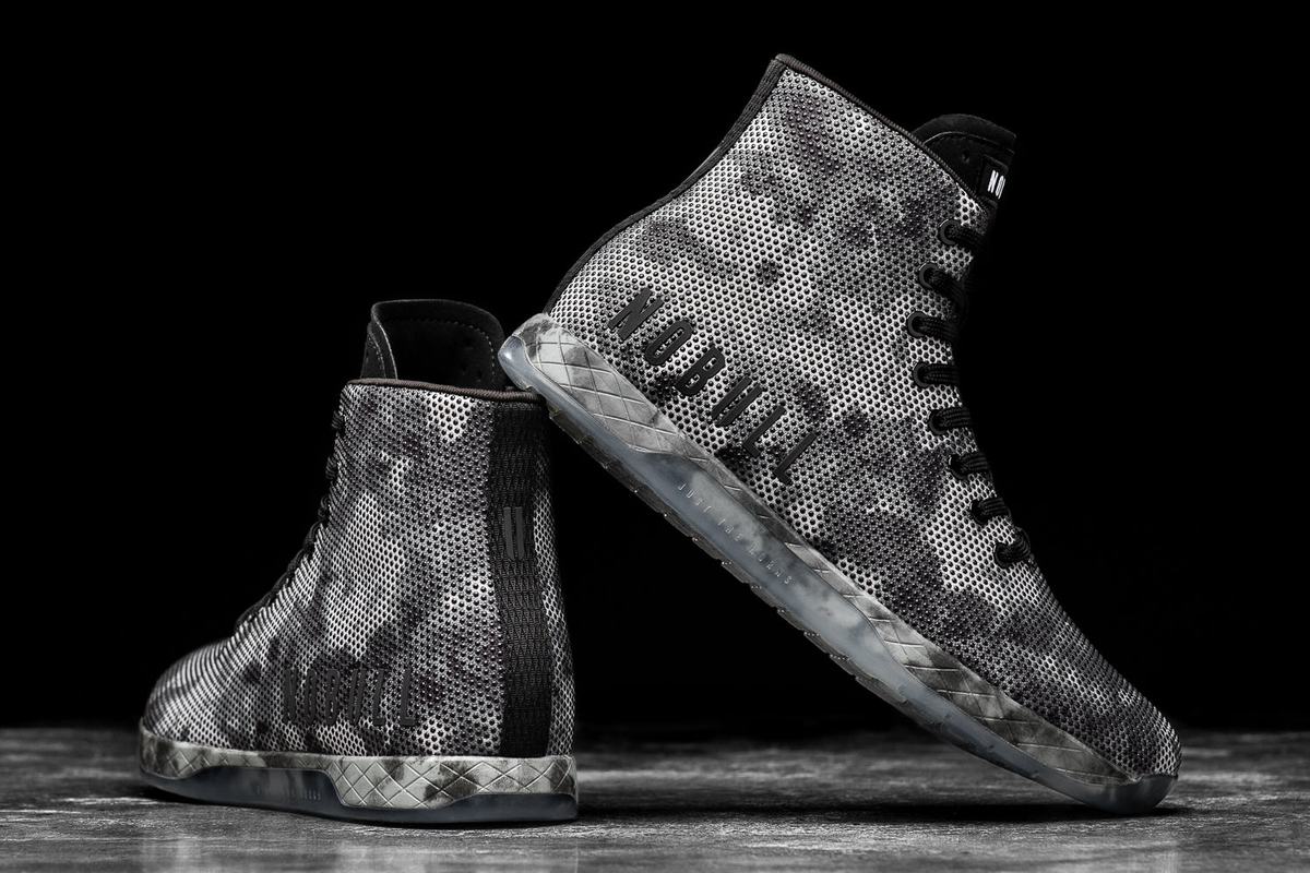 Nobull Superfabric High-Top Tie-Dye Trainer Skor Dam Grå | CI4306718