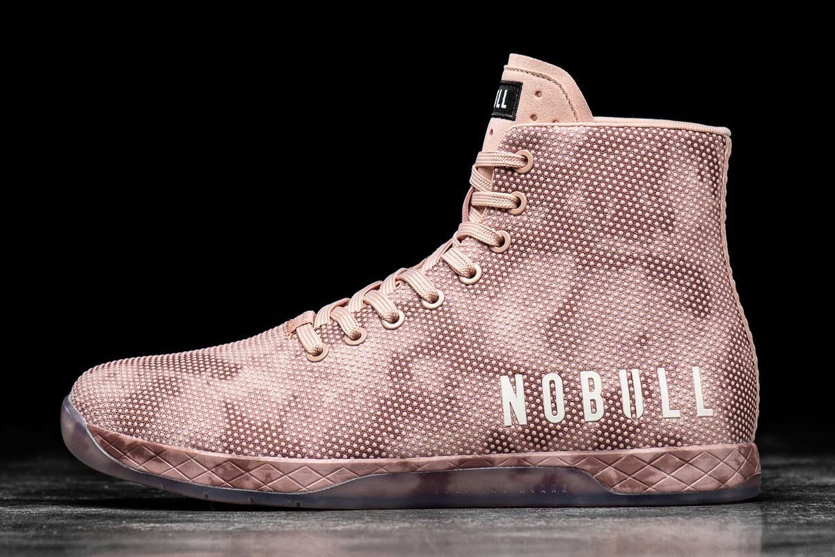 Nobull Superfabric High-Top Tie-Dye Trainer Skor Herr Rosa | LI3258641