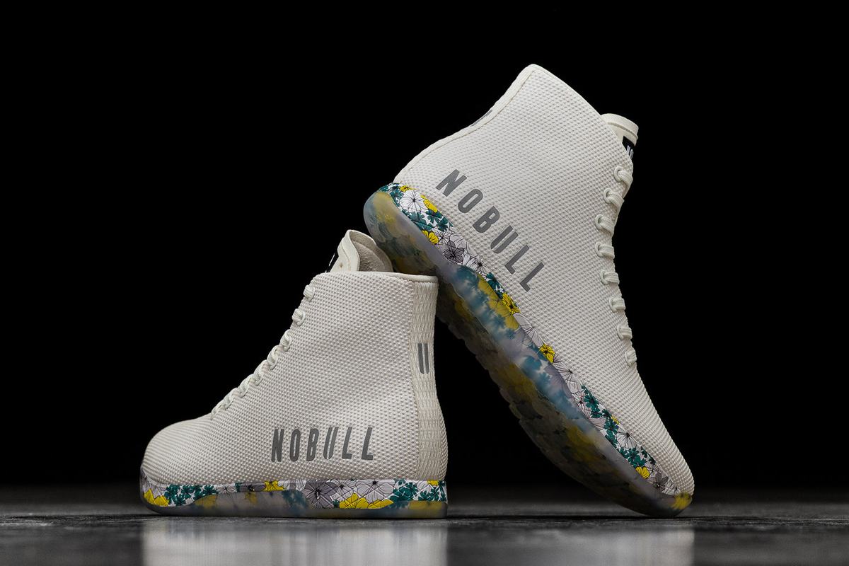 Nobull Superfabric High-Top Trainer Skor Herr Beige | HE1209843