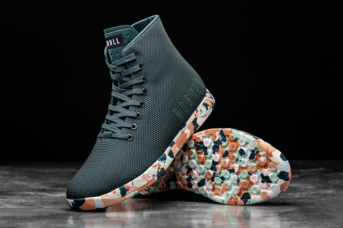 Nobull Superfabric High-Top Trainer Skor Herr Gröna | HO1746238