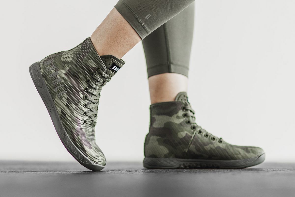 Nobull Superfabric High-Top Trainer Skor Dam Camo | HP0492178