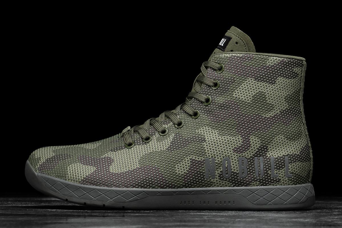 Nobull Superfabric High-Top Trainer Skor Dam Camo | HP0492178