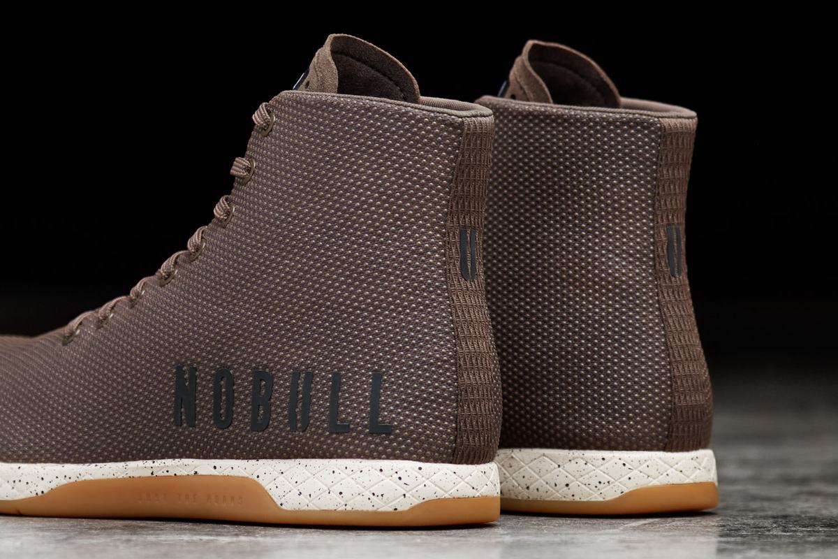 Nobull Superfabric High-Top Trainer Skor Herr Bruna | HR8617930