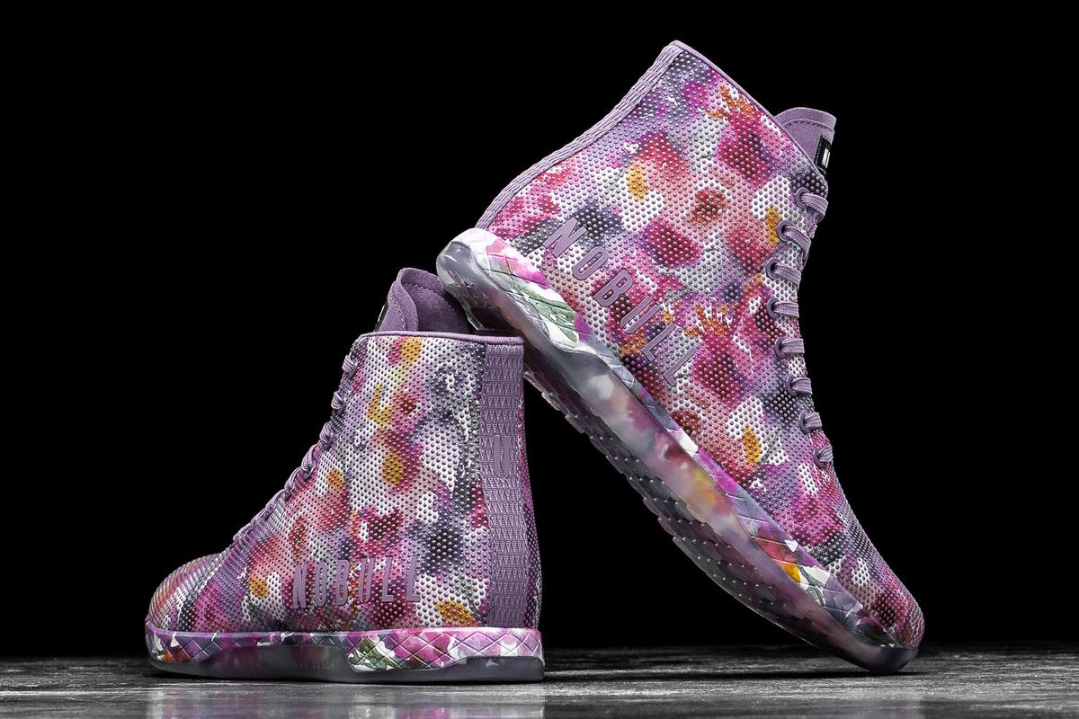 Nobull Superfabric High-Top Trainer Skor Dam Lila | IW9831502