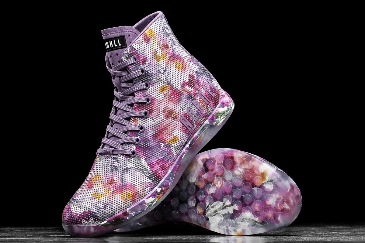 Nobull Superfabric High-Top Trainer Skor Dam Lila | IW9831502