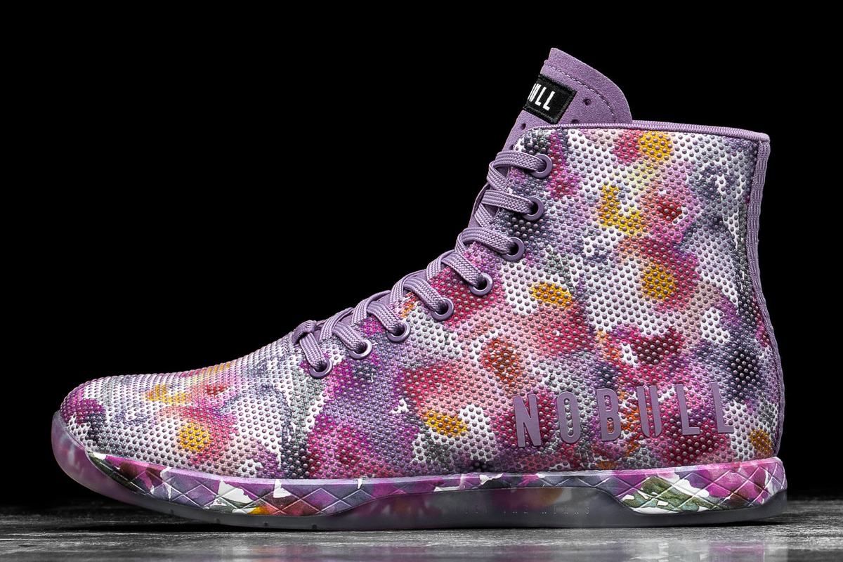 Nobull Superfabric High-Top Trainer Skor Dam Lila | IW9831502