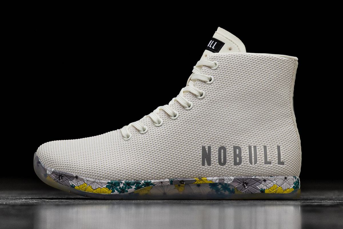 Nobull Superfabric High-Top Trainer Skor Dam Beige | NY4978103