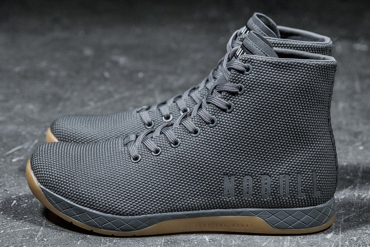 Nobull Superfabric High-Top Trainer Skor Herr Mörkgrå | UB3468791