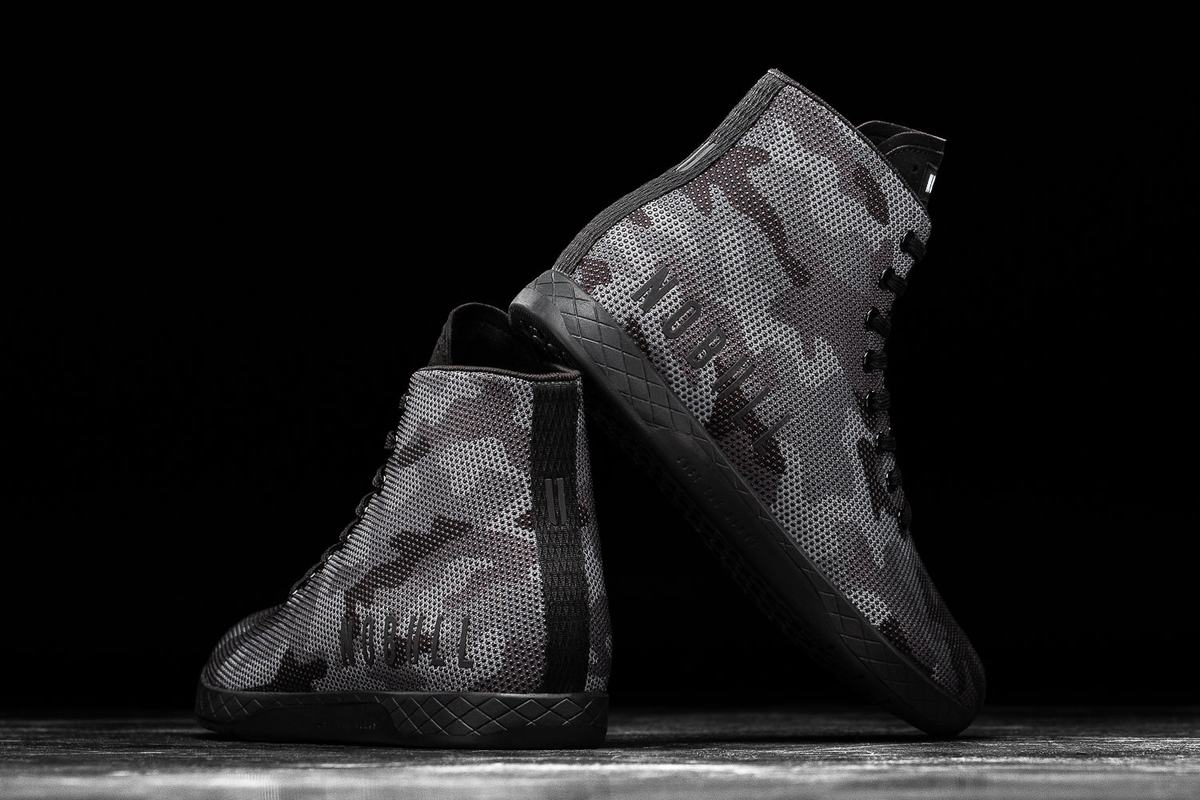 Nobull Superfabric High-Top Trainer Skor Herr Svarta Camo | VU5436291