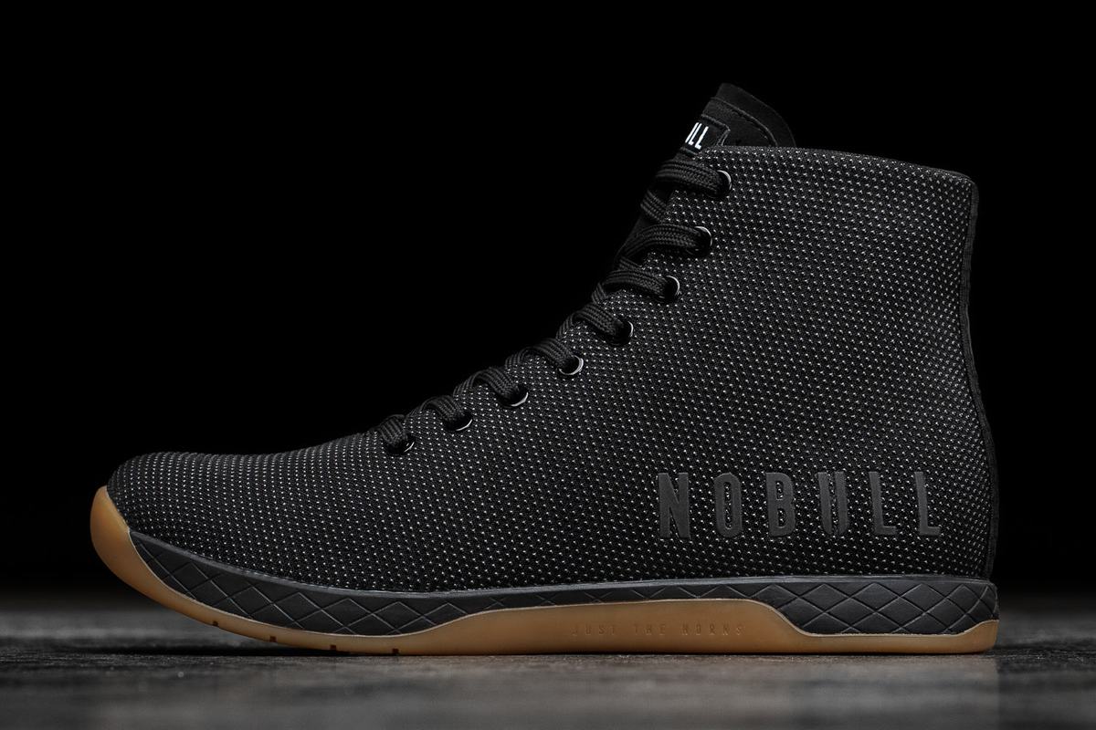 Nobull Superfabric High-Top Trainer Skor Herr Svarta | XN0628743