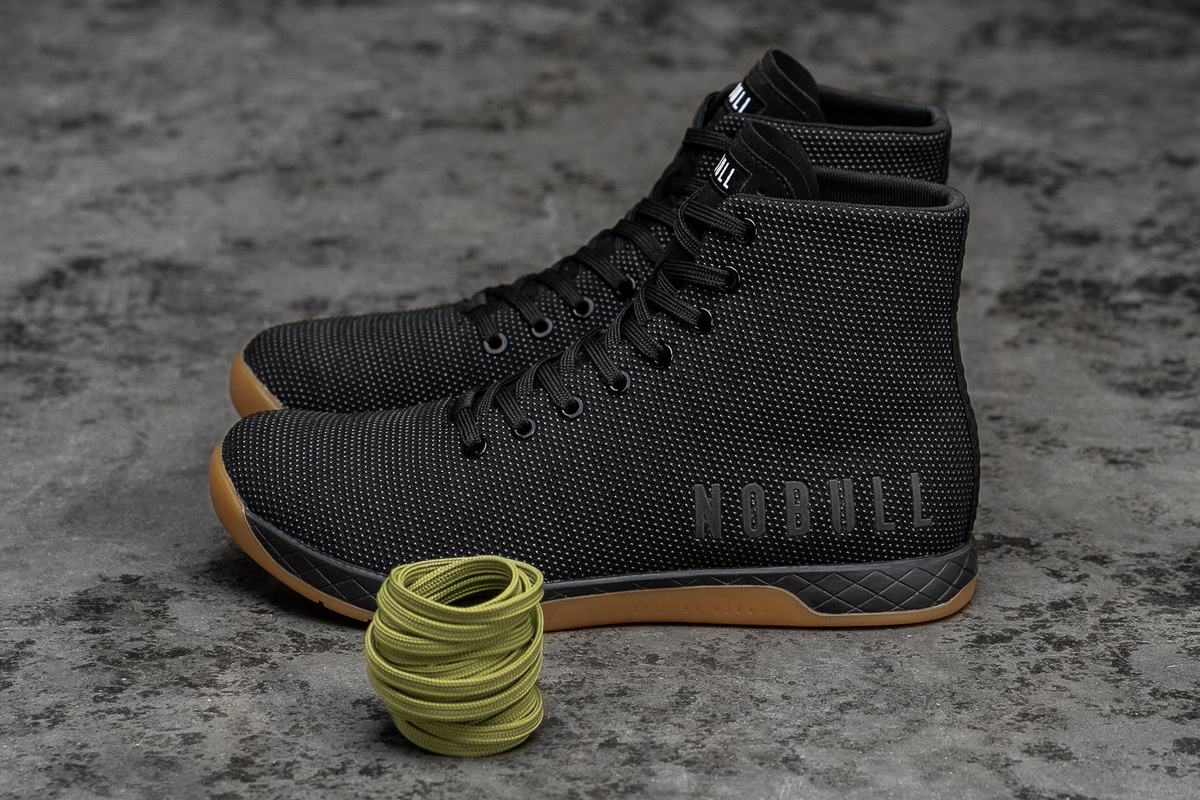 Nobull Superfabric High-Top Trainer Skor Herr Svarta | XN0628743