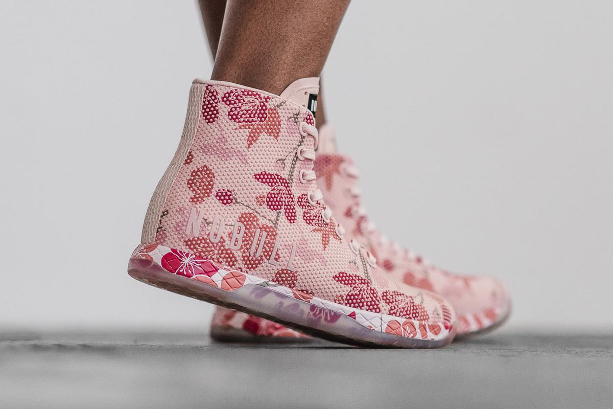 Nobull Superfabric High-Top Trainer Skor Dam Rosa | ZG7589310