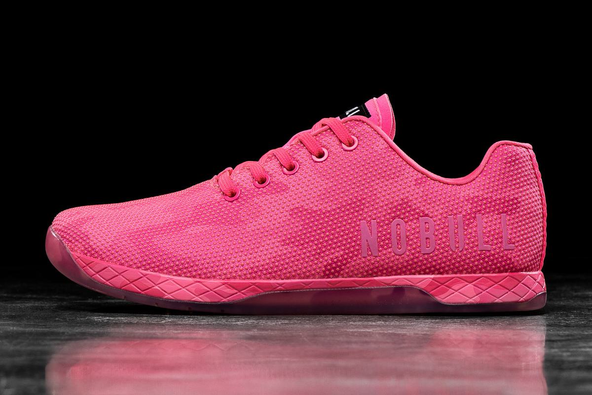 Nobull Superfabric Neon Trainer Skor Herr Rosa Camo | NJ3295867