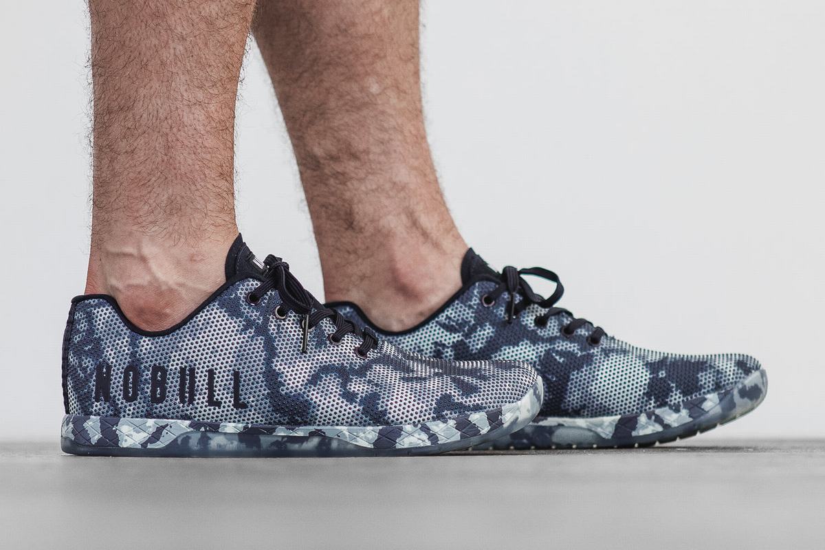 Nobull Superfabric Tie-Dye Trainer Skor Herr Marinblå | WZ3967201