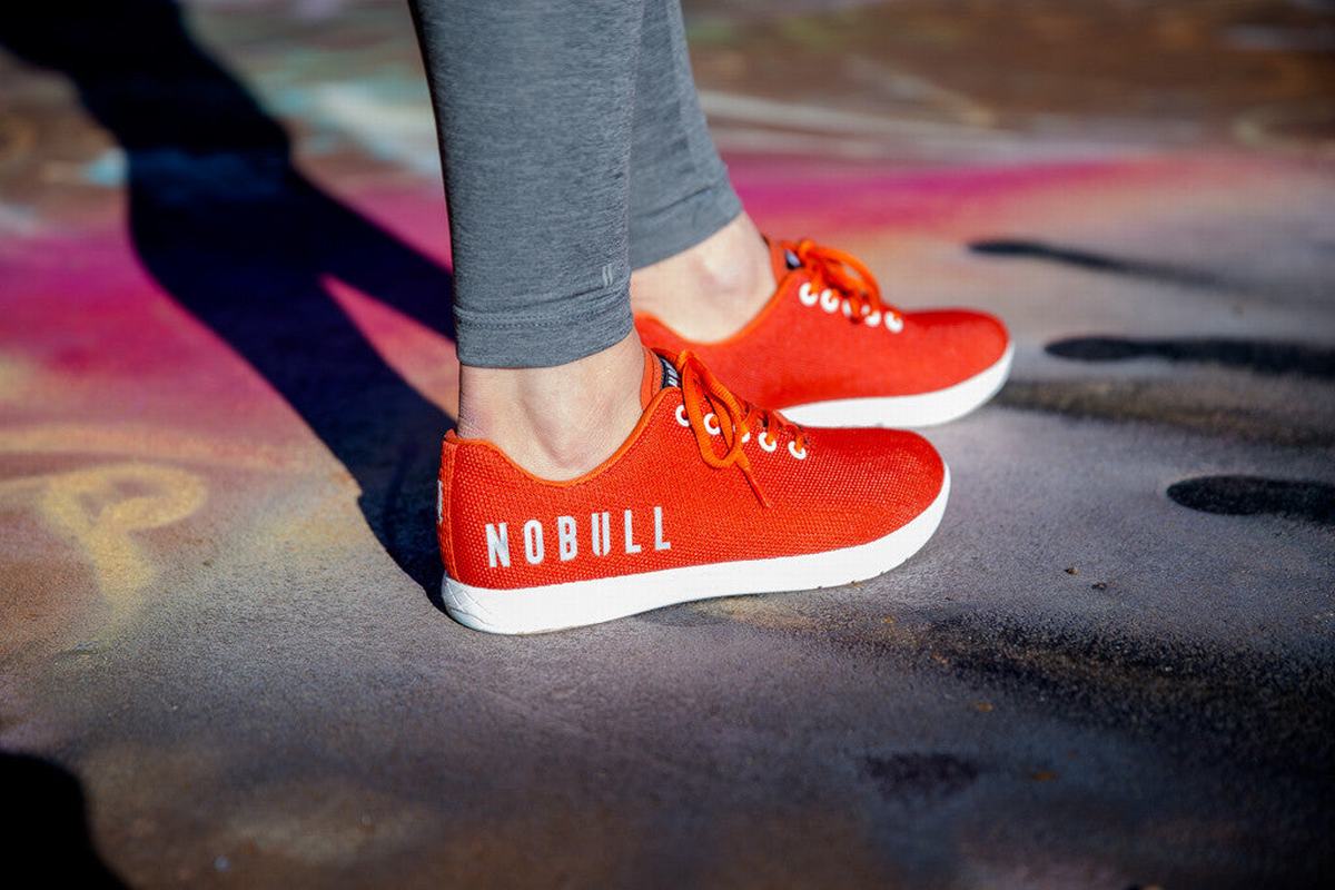 Nobull Superfabric Trainer Skor Dam Orange | XT7069813