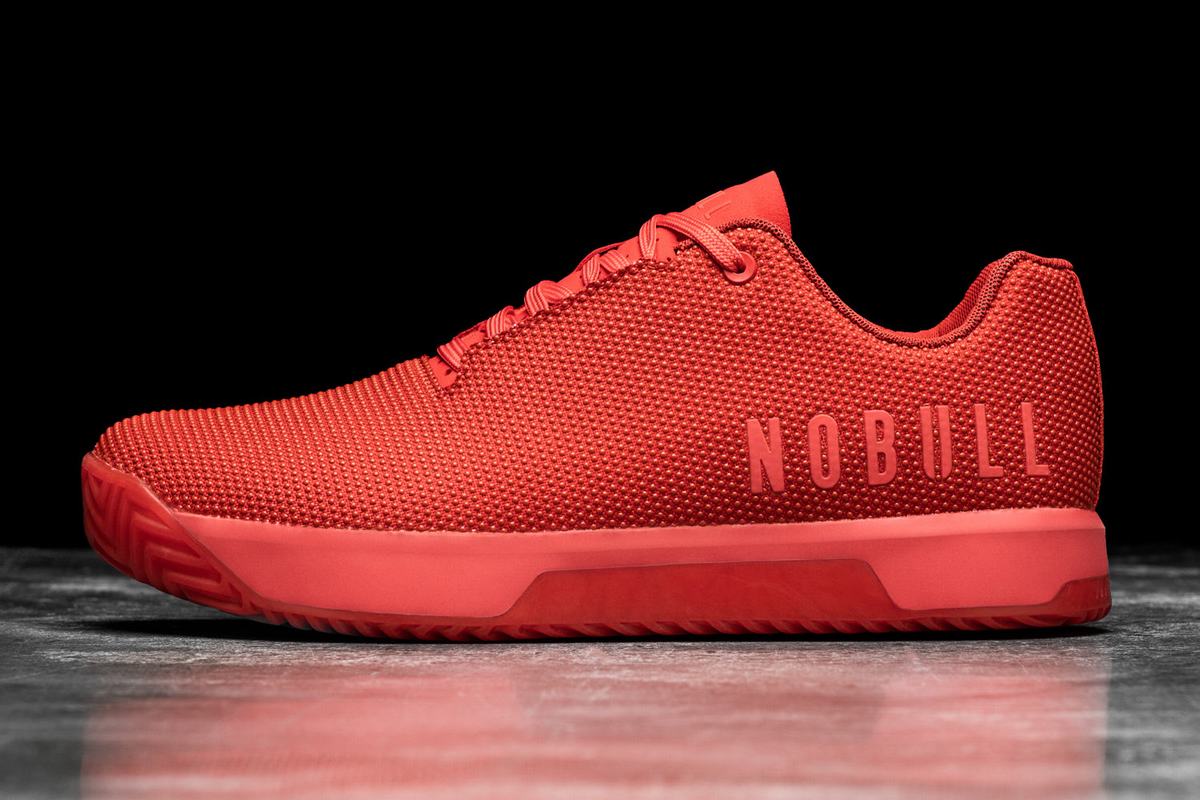 Nobull Superfabric Trainer Skor Dam Röda | KP2598607