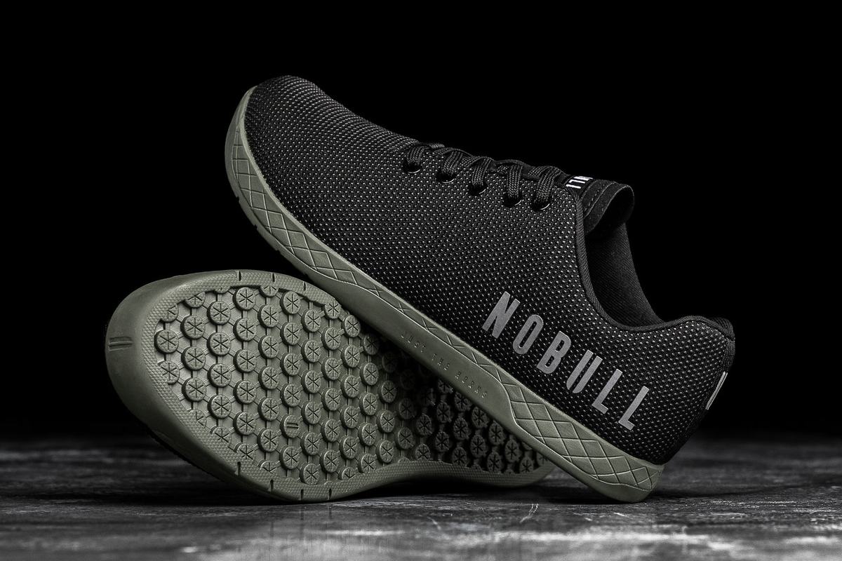 Nobull Superfabric Trainer Skor Dam Svarta Mörkgröna | JB5710946