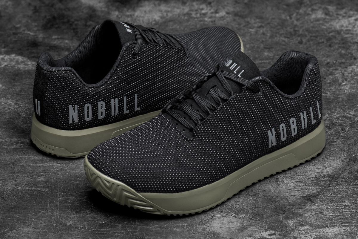 Nobull Superfabric Trainer Skor Dam Svarta Mörkgröna | NF0761839