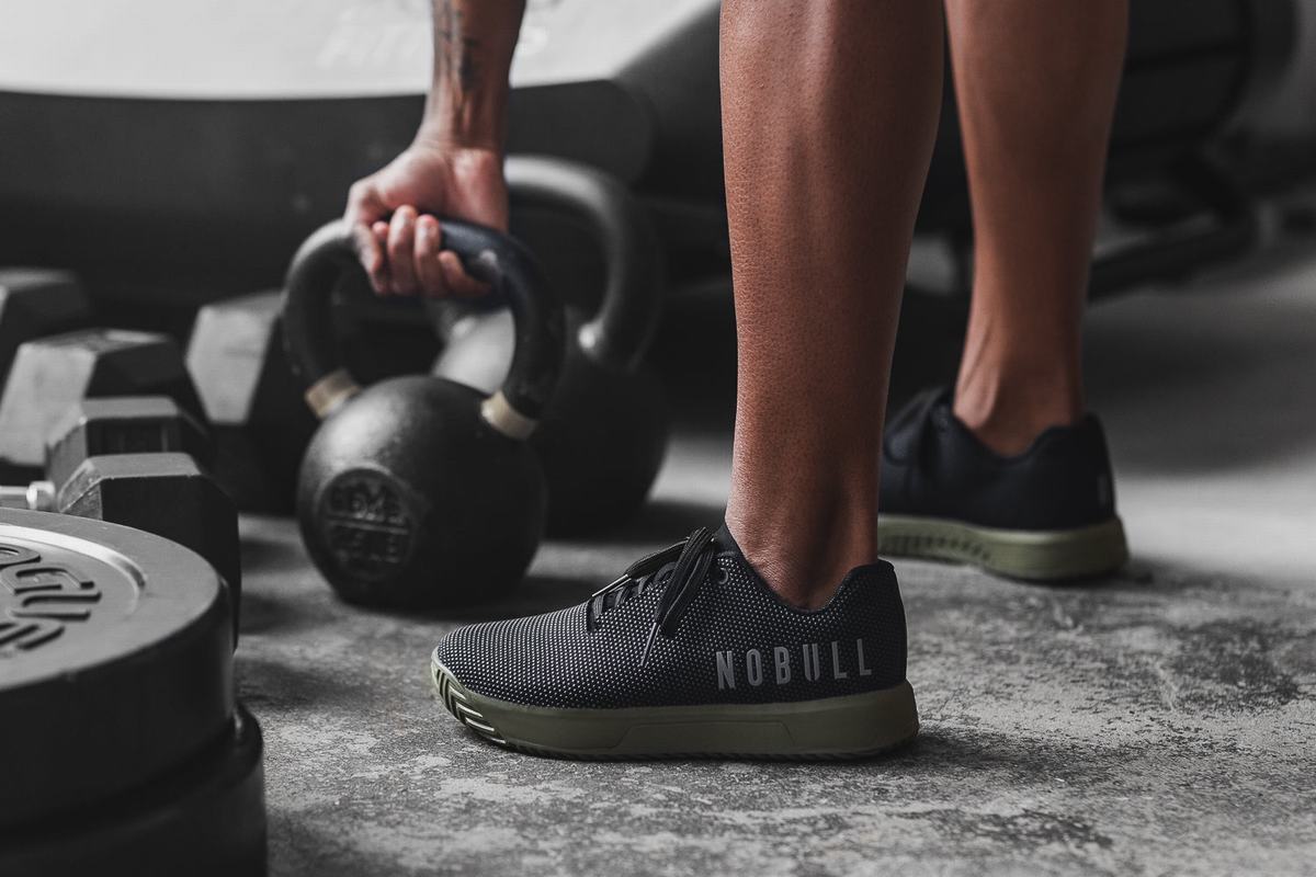 Nobull Superfabric Trainer Skor Dam Svarta Mörkgröna | NF0761839