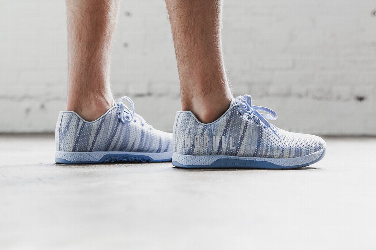 Nobull Superfabric Trainer Skor Herr Blå | ZU8235176