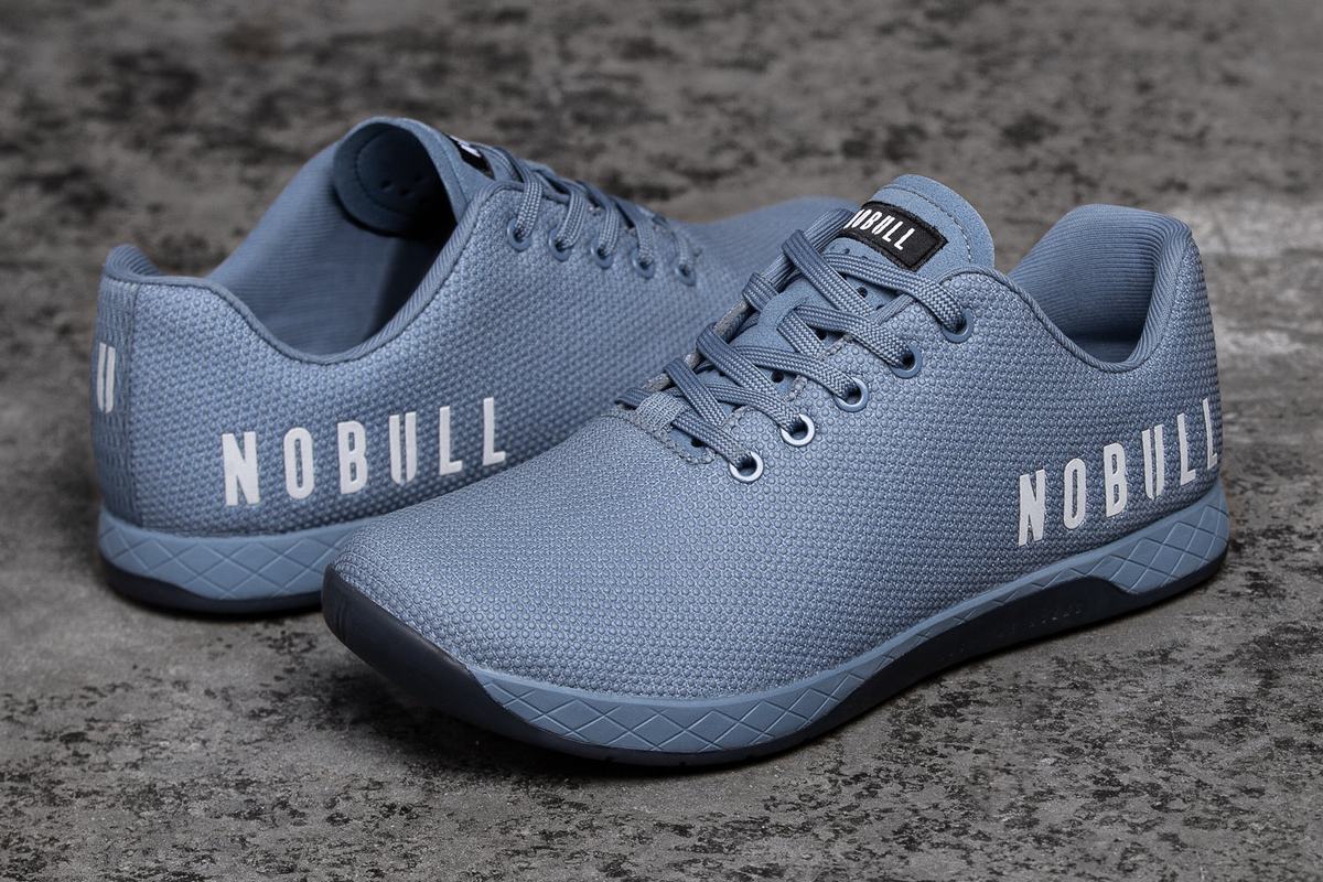 Nobull Superfabric Trainer Skor Herr Grå Blå | OE7160845