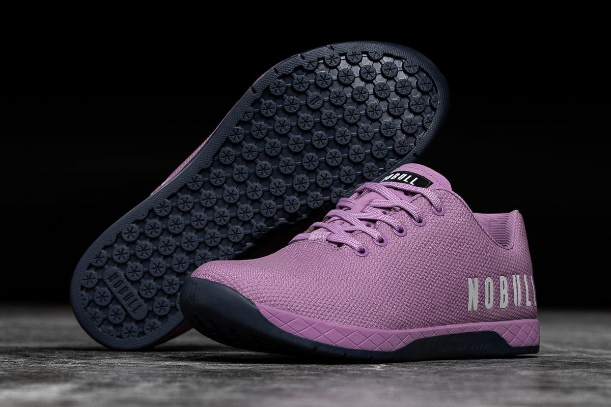 Nobull Superfabric Trainer Skor Herr Lila | GA0324978