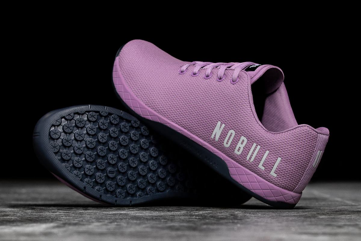 Nobull Superfabric Trainer Skor Herr Lila | GA0324978