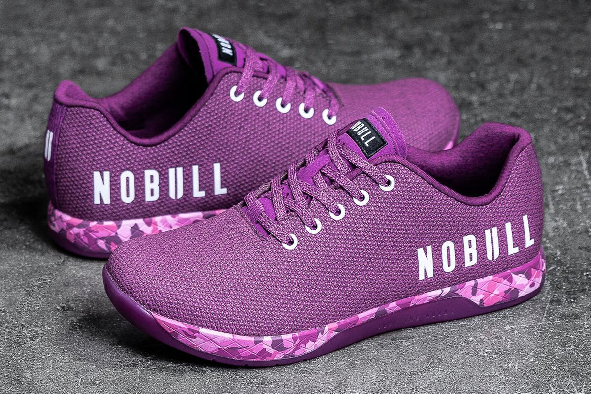 Nobull Superfabric Trainer Skor Herr Lila | JA1326985