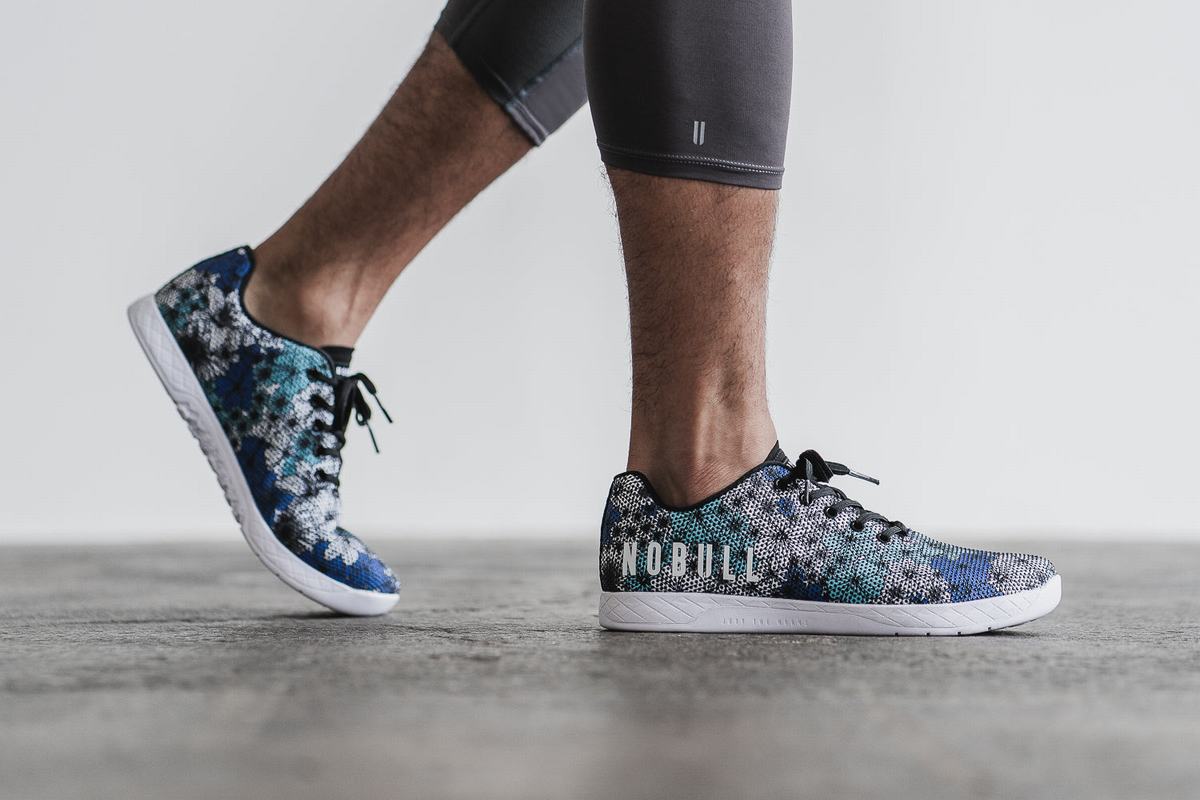 Nobull Superfabric Trainer Skor Herr Midnight Floral | NS4709853