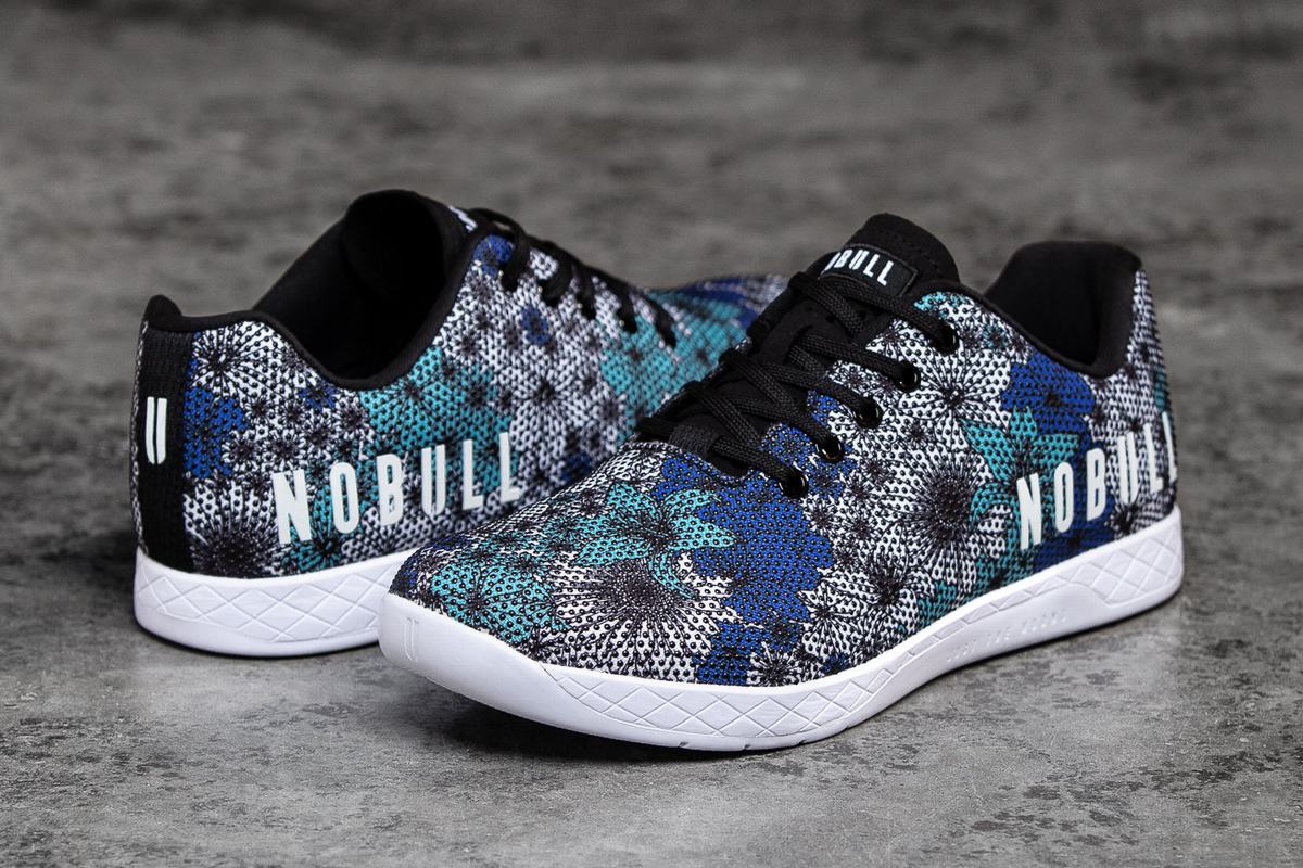 Nobull Superfabric Trainer Skor Herr Midnight Floral | NS4709853