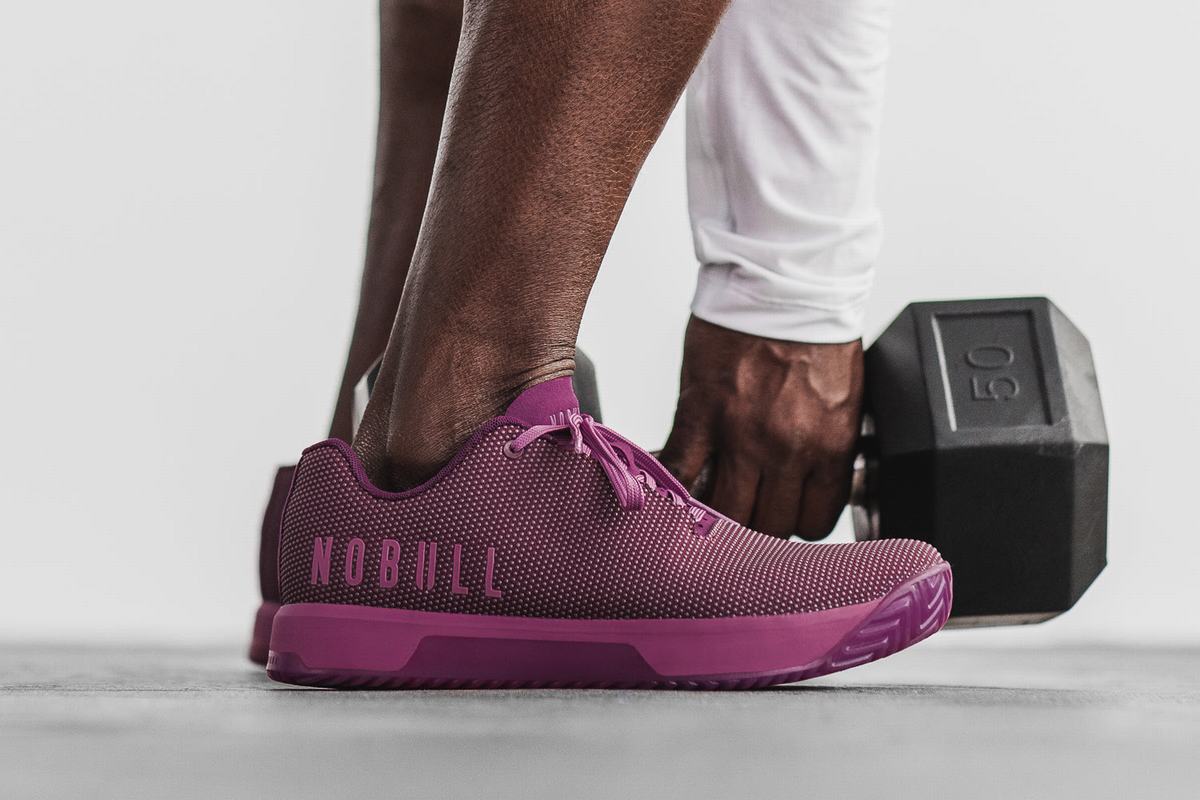 Nobull Superfabric Trainer Skor Herr Mörklila | HQ7365081