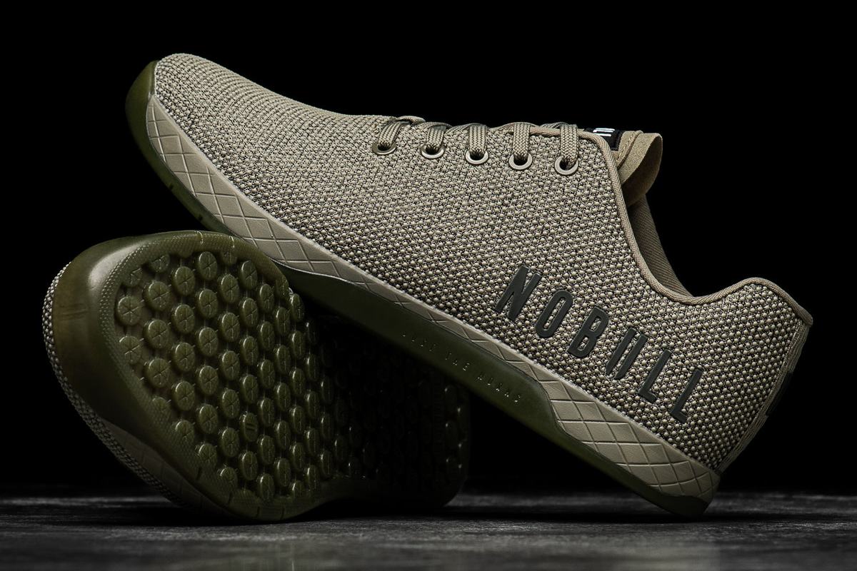 Nobull Superfabric Trainer Skor Herr Olivgröna | EC0965871