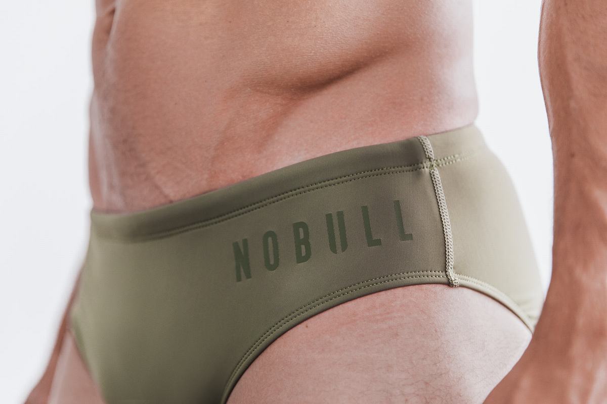 Nobull Swim Brief Simma Herr Gröna | GC8736019