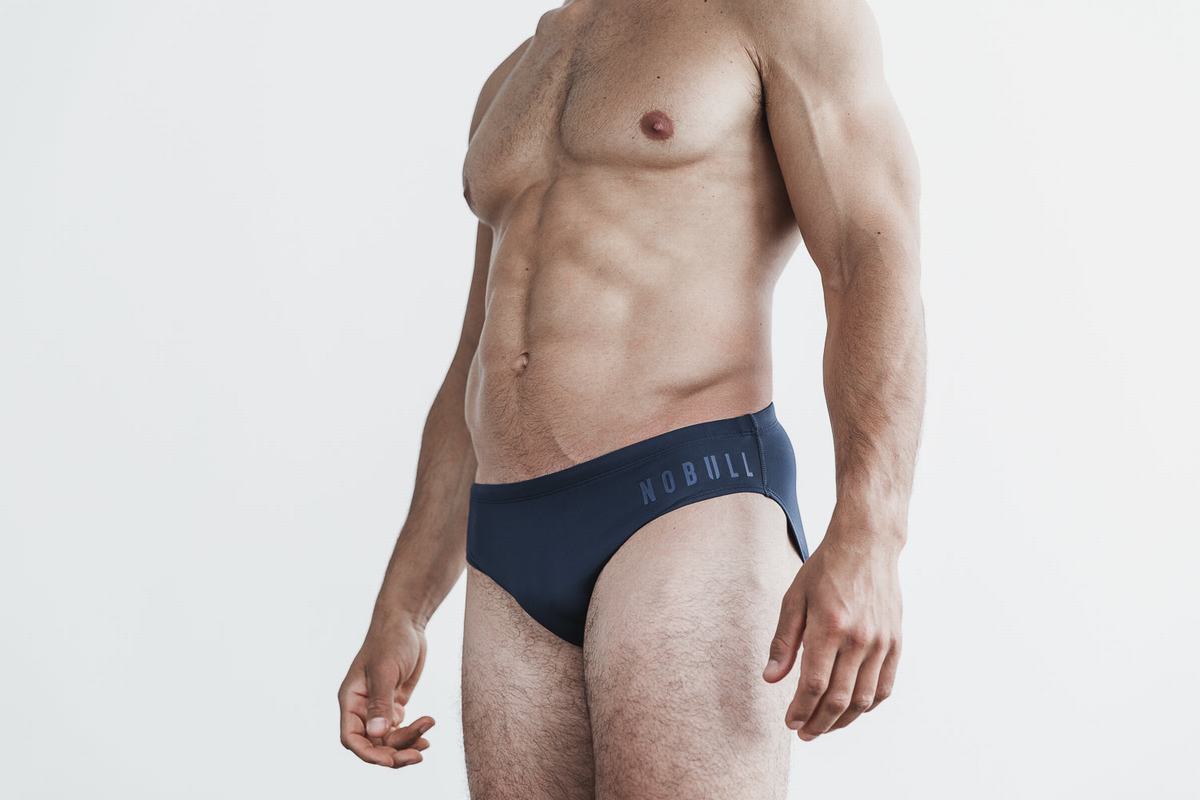 Nobull Swim Brief Simma Herr Marinblå | TK8439752