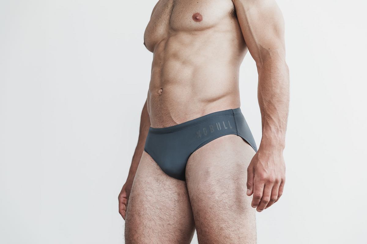 Nobull Swim Brief Simma Herr Mörkgrå | OJ5014783