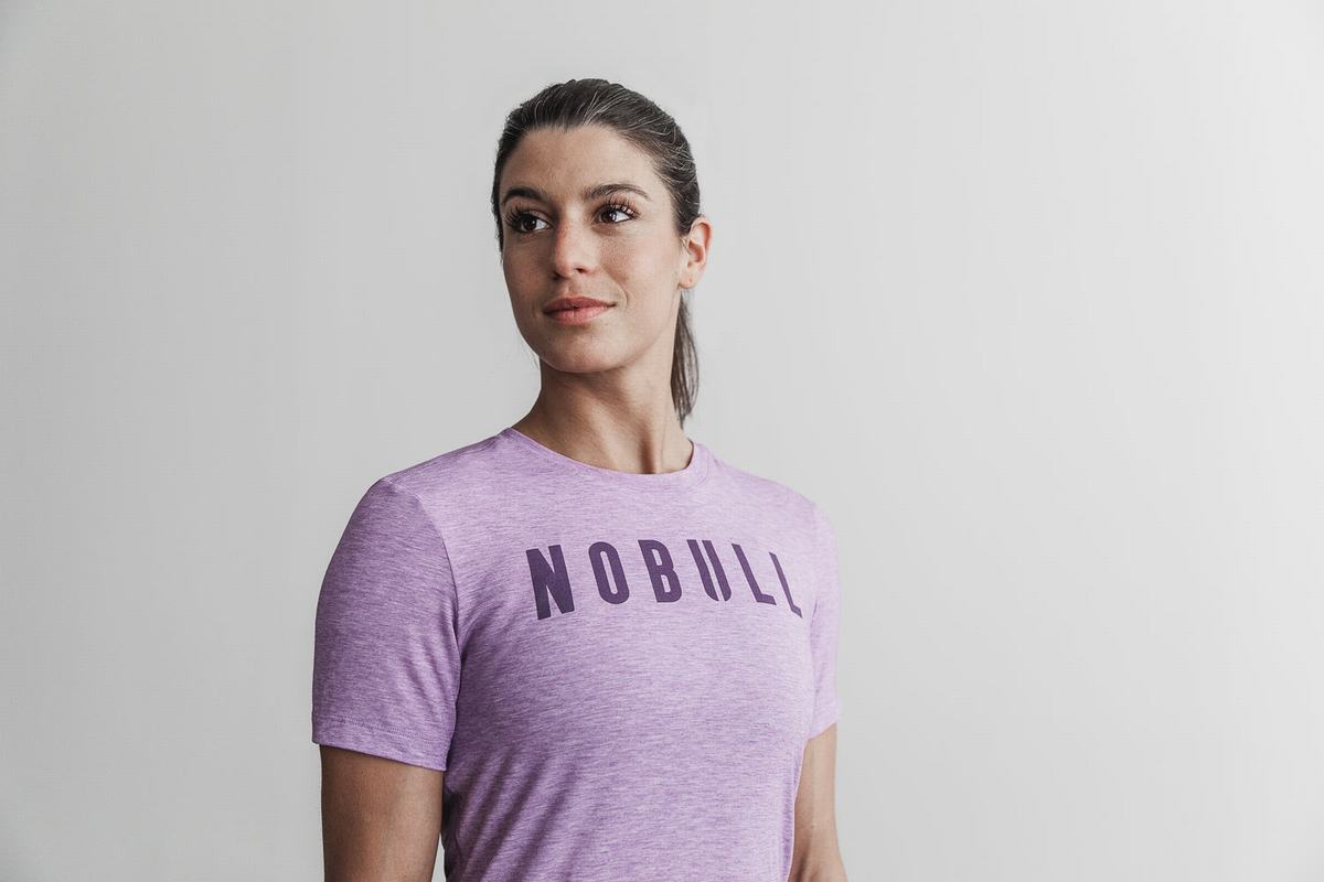 Nobull T-Shirt Dam Lila | XS5389140